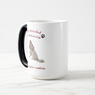 Caneca Mágica “No es drama… es que te amo” 🐶💛