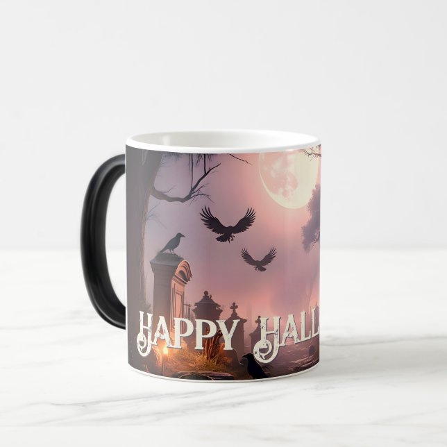 Caneca Mágica Noite das Sombras – Um Feitiço de Halloween Desper (Frente Esquerda)