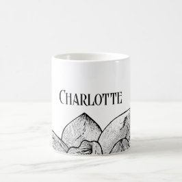 Caneca Mágica Nome Personalizado "Charlotte" Cor Mágica