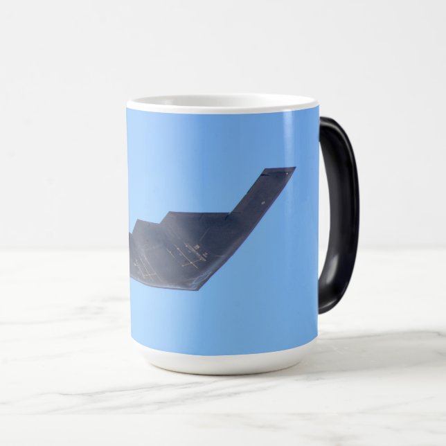 Caneca Mágica Northrop Grumman B- 2 Spirit Magic Mug (Frente Esquerda)