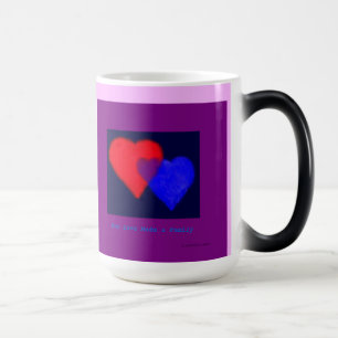 Caneca Mágica Nosso amor fez-nos uma família: para pais novos