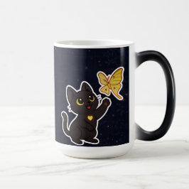 Caneca Mágica #NovaCatAdventures and Lunar Moth Frolics Mug