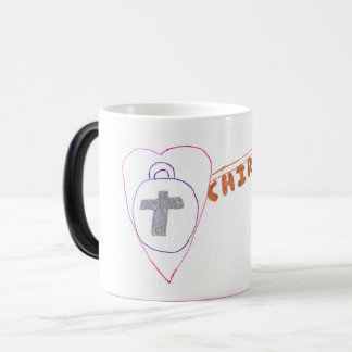 Caneca Mágica O cristo é a Chave Morphing Mug