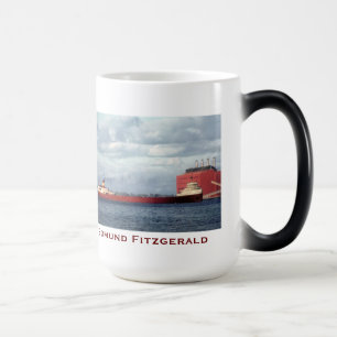 Caneca Mágica O Edmund Fitzgerald com Nomes da Tripulação