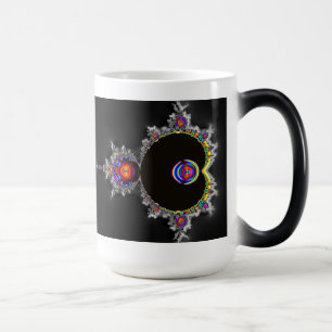 Caneca Mágica O famoso Cheio Mandelbrot define a arte frontal