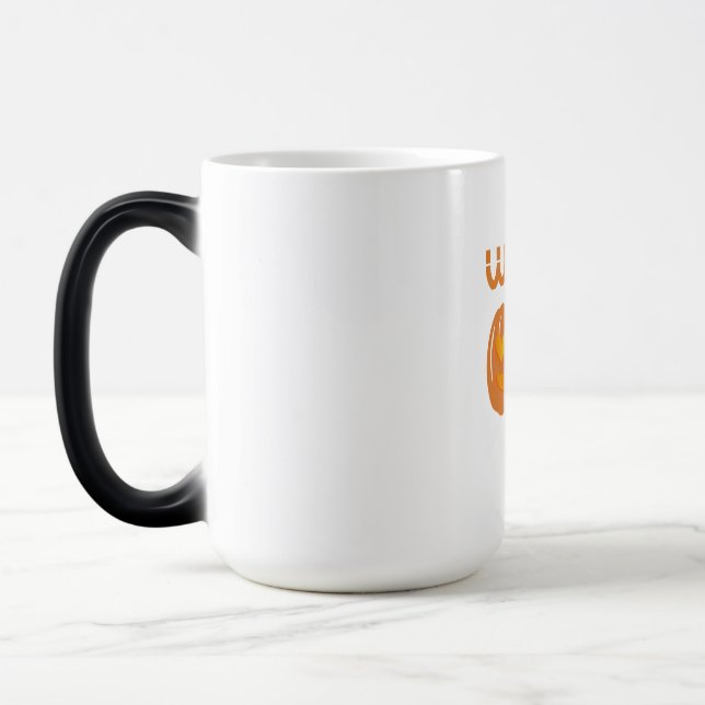Caneca Mágica O Halloween Quer Brincar Com Os Meus Pumpkins (Esquerda)