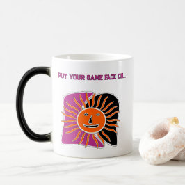 Caneca Mágica O ímã do rosto do sol sorridente