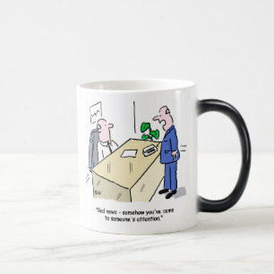 Caneca Mágica O Office Worker é notado por alguém