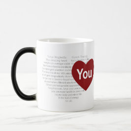 Caneca Mágica O Poder Do Amor Revelado - Magic Mug