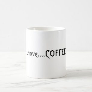 Caneca Mágica O slogan de Coffeelover