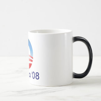 Caneca Mágica ObamaLogo, Obama '08