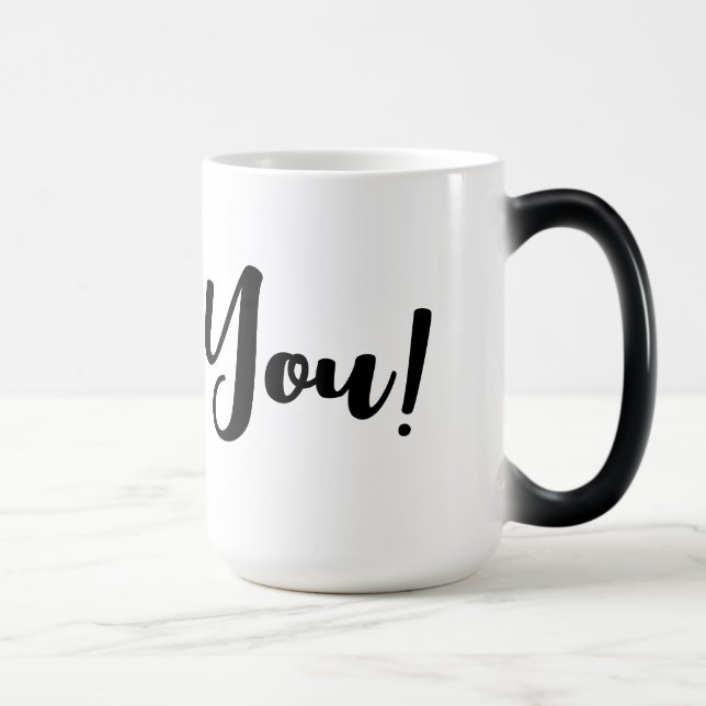 Caneca Mágica Obrigado! (Direita)