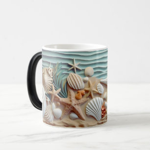 Caneca Mágica Ocean Breeze Seashell Mug