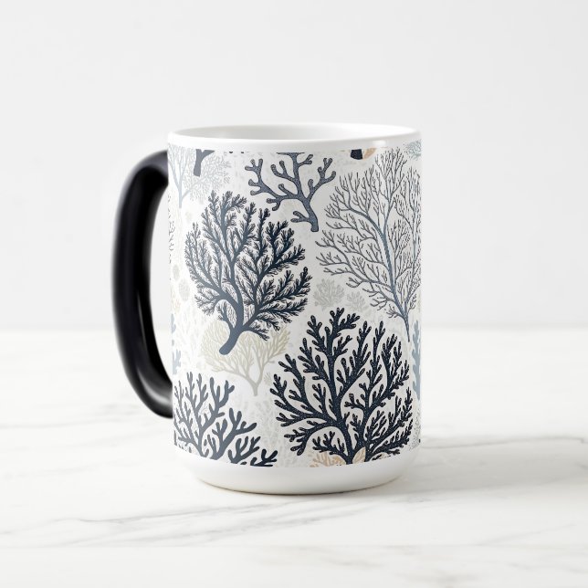 Caneca Mágica Oceanic Vibes Botanical Corals (Frente Esquerda)