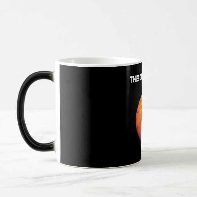 Caneca Mágica Ocupe Marte - este poderia ser nós (Esquerda)