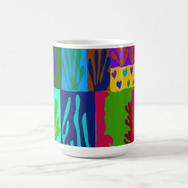 Caneca Mágica Ode à Colagem de Matisse