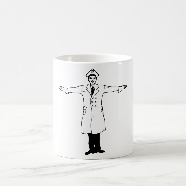 Caneca Mágica Oficial do tráfego (Centro)