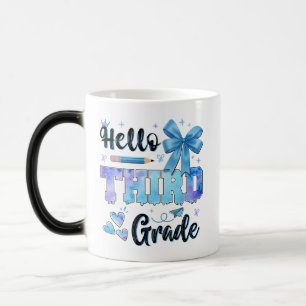 Caneca Mágica Olá Terceira Série Primeiro Dia de Escola Coquette