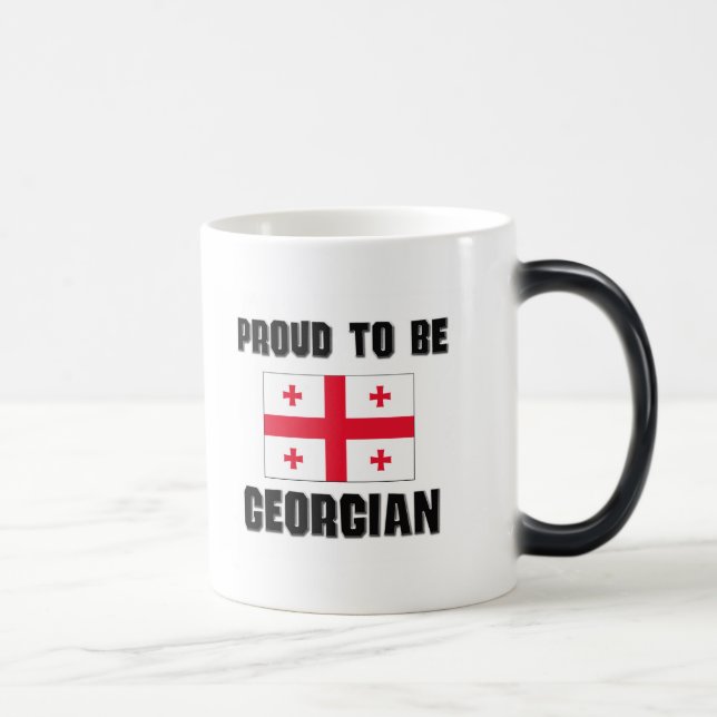 Caneca Mágica Orgulhoso ser GEORGIAN (Direita)