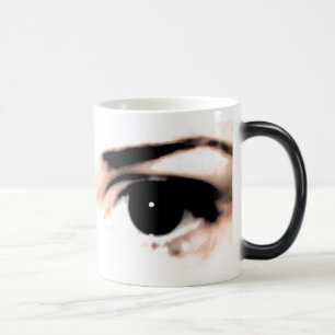 Caneca Mágica Os olhos escuros aparecerão