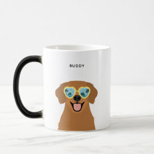 Caneca Mágica Ouro Retriever Mugs