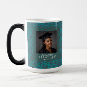 Caneca Mágica Padrão Abstrato Único Phd Grad