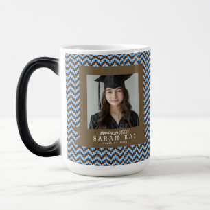 Caneca Mágica Padrão Clássico Chevron Neta Graduação