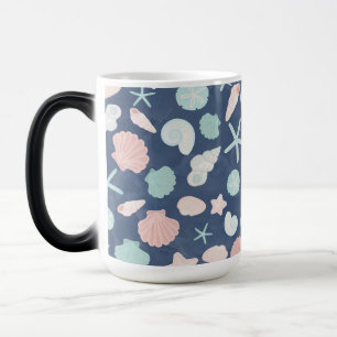 Caneca Mágica padrão das conchas