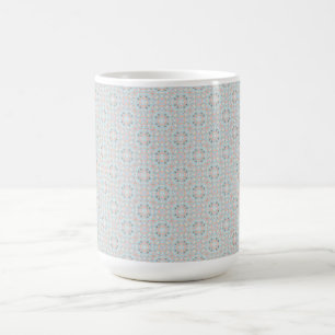 Caneca Mágica Padrão de Concha de Mar Sem Costura