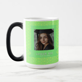 Caneca Mágica Padrão Hexagonal Clássico Reunião de Classe