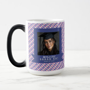 Caneca Mágica Padrão Tribal Clássico Graduação da Netinha