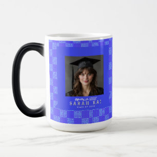 Caneca Mágica Padrão Tribal Fofo Graduação Universitária
