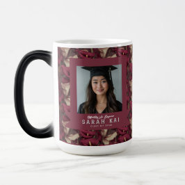 Caneca Mágica Padrão Único de Copos-de-leite Presente de Formatu