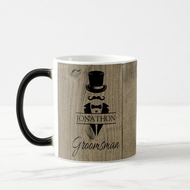 Caneca Mágica Padrinho de Casamento (Esquerda)