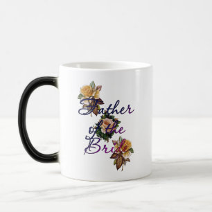 Caneca Mágica Pai Da Noiva Floral