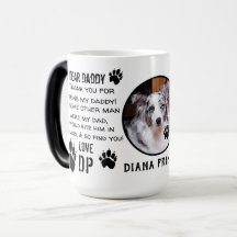 PAI DE CACHORRO PERSONALIZADO! QUERIDA CAFÉ pET PA