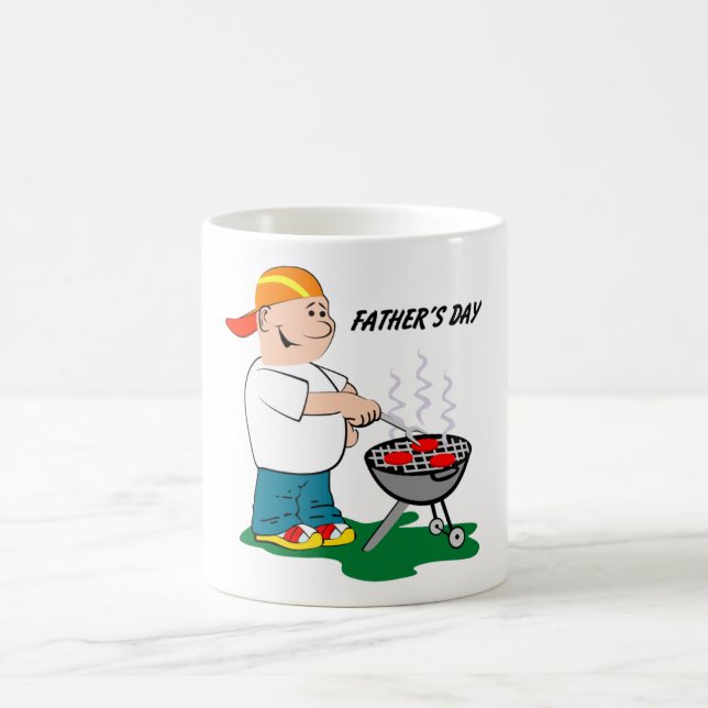 Caneca Mágica Pai Grelhando - (Centro)