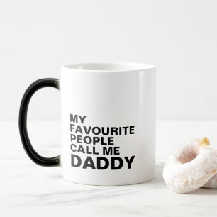 Caneca Mágica Pai Personalizado Típico Mug com Inicial