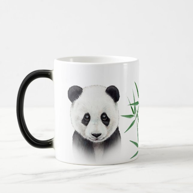 Caneca Mágica Panda e Bambu (Esquerda)