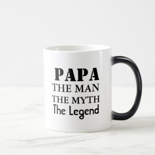 Caneca Mágica PAPÁ o homem o mito a legenda -