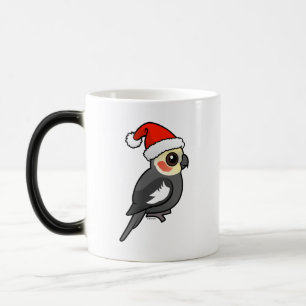 Caneca Mágica Papai noel do Cockatiel