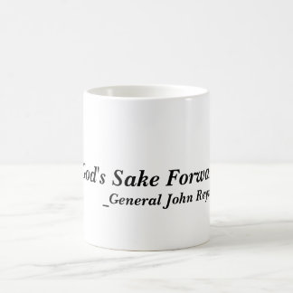 Caneca Mágica "Para a causa do deus para a frente! "