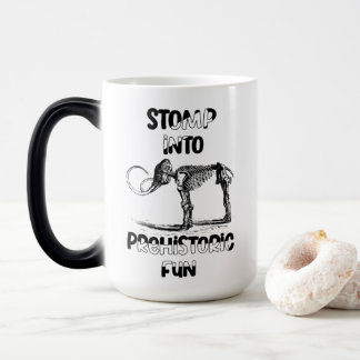 Caneca Mágica Passar À Diversão Pré-Histórica - Esqueleto Mamuto