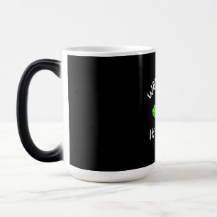 Caneca Mágica Pássaro de Papagaio Colorido Quer Um Pouco