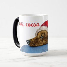 Caneca Mágica Patas, cacau e alegria!