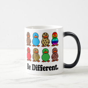 Caneca Mágica Patos Diferentes