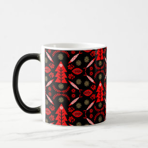 Caneca Mágica Peixe de Arte Popular Nórdica