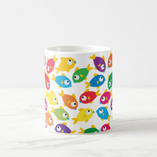 Caneca Mágica Peixes: Encontre azuis