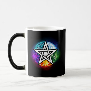 Caneca Mágica Pentagrama do Wiccan