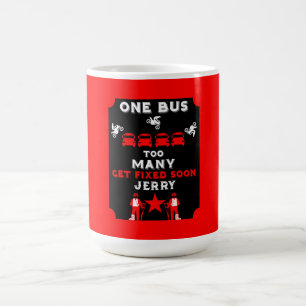 Caneca Mágica Perna Quebrada Engraçada Fica Bem